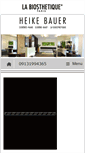 Mobile Screenshot of friseur-heike-bauer.de